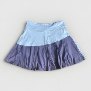 Abercrombie Kids Girls 15/16 Purple Color Block Skort Athleisure 26" Waist
